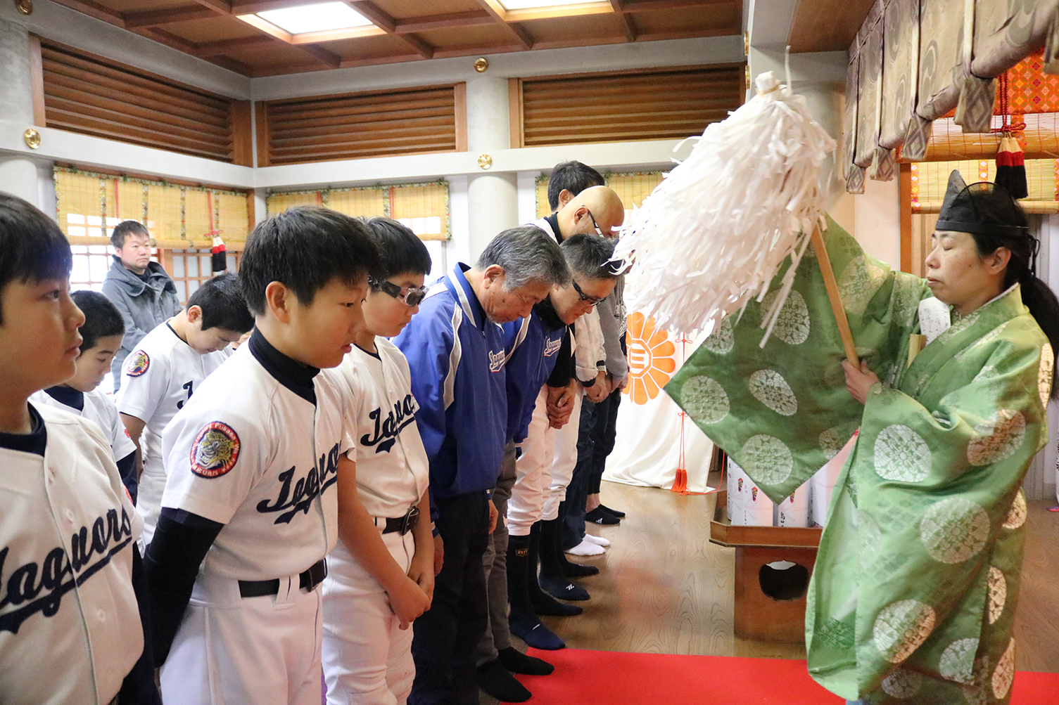 深澤神社での初詣