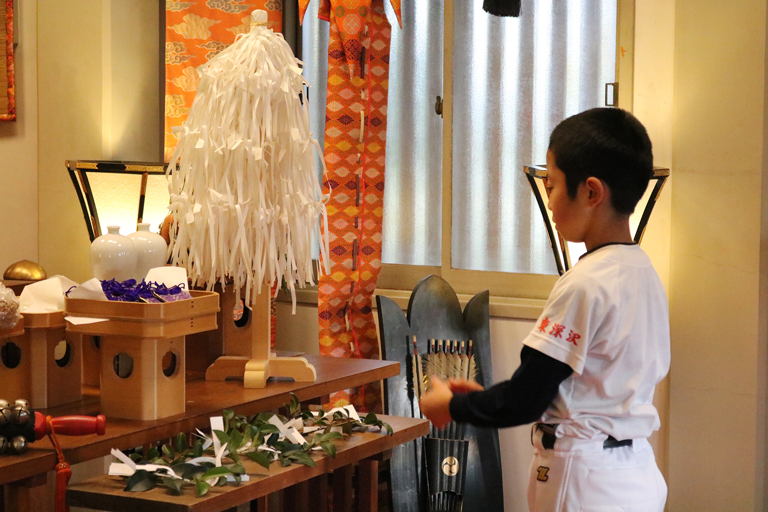 深澤神社での初詣
