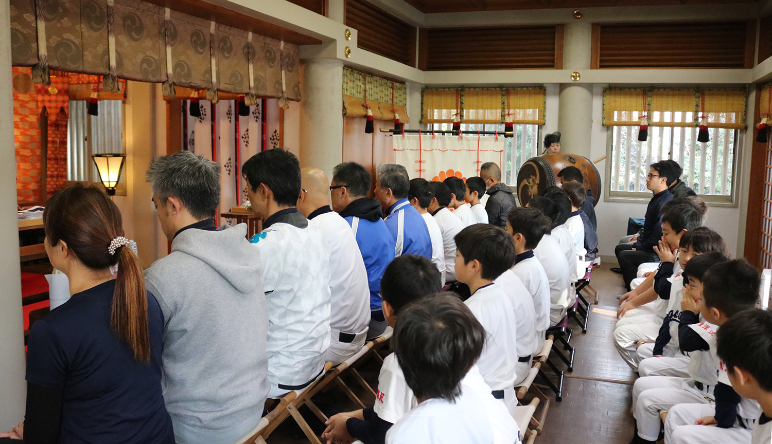 深澤神社での初詣