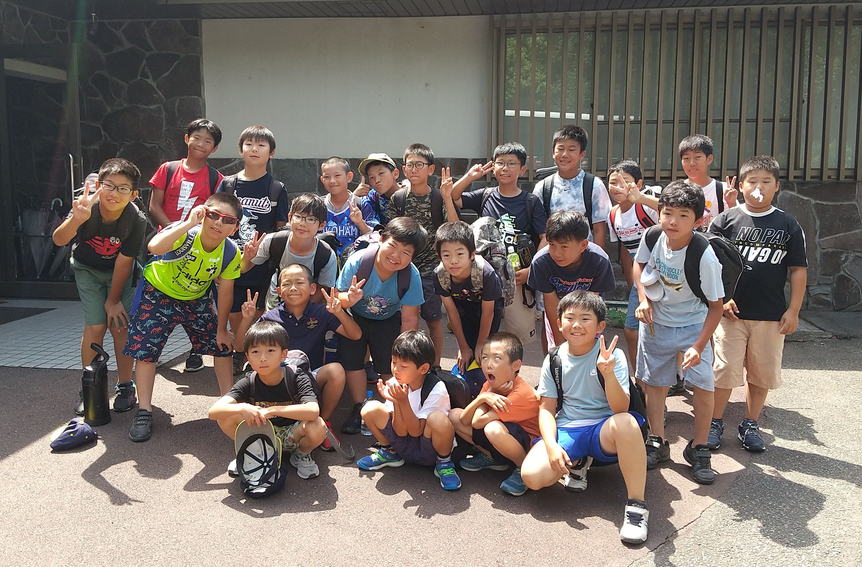 夏合宿集合写真