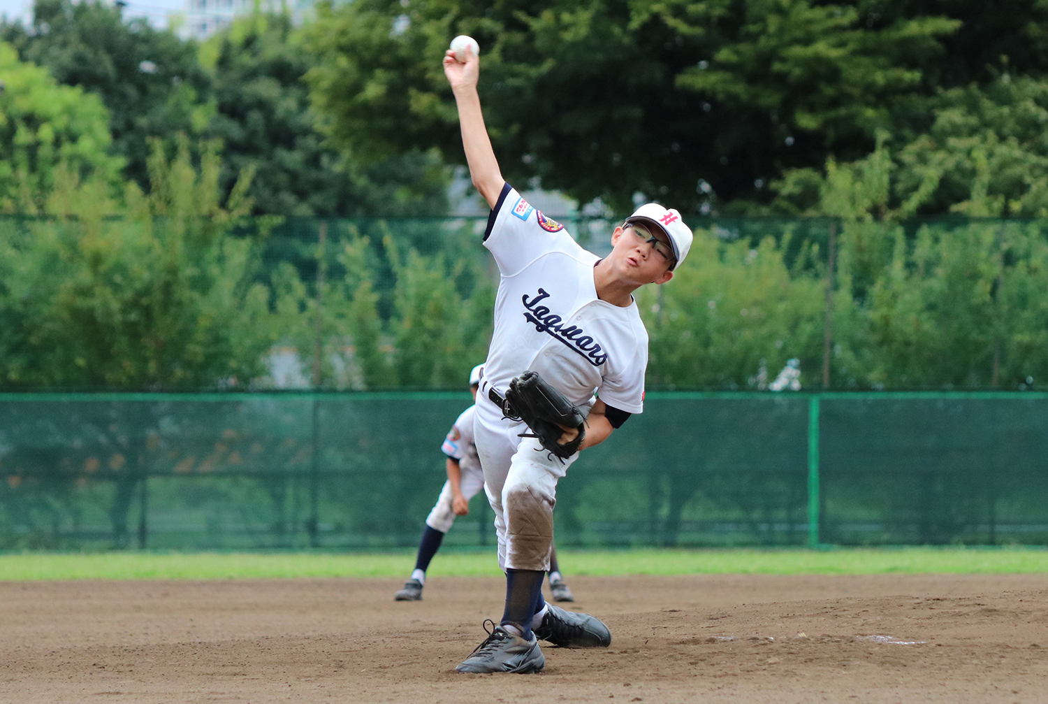 親睦リーグ戦のひとこま