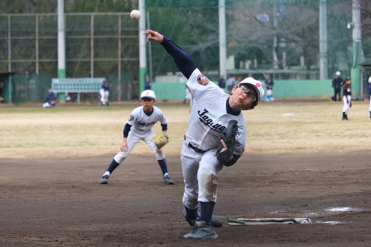 練習試合でのひとこま