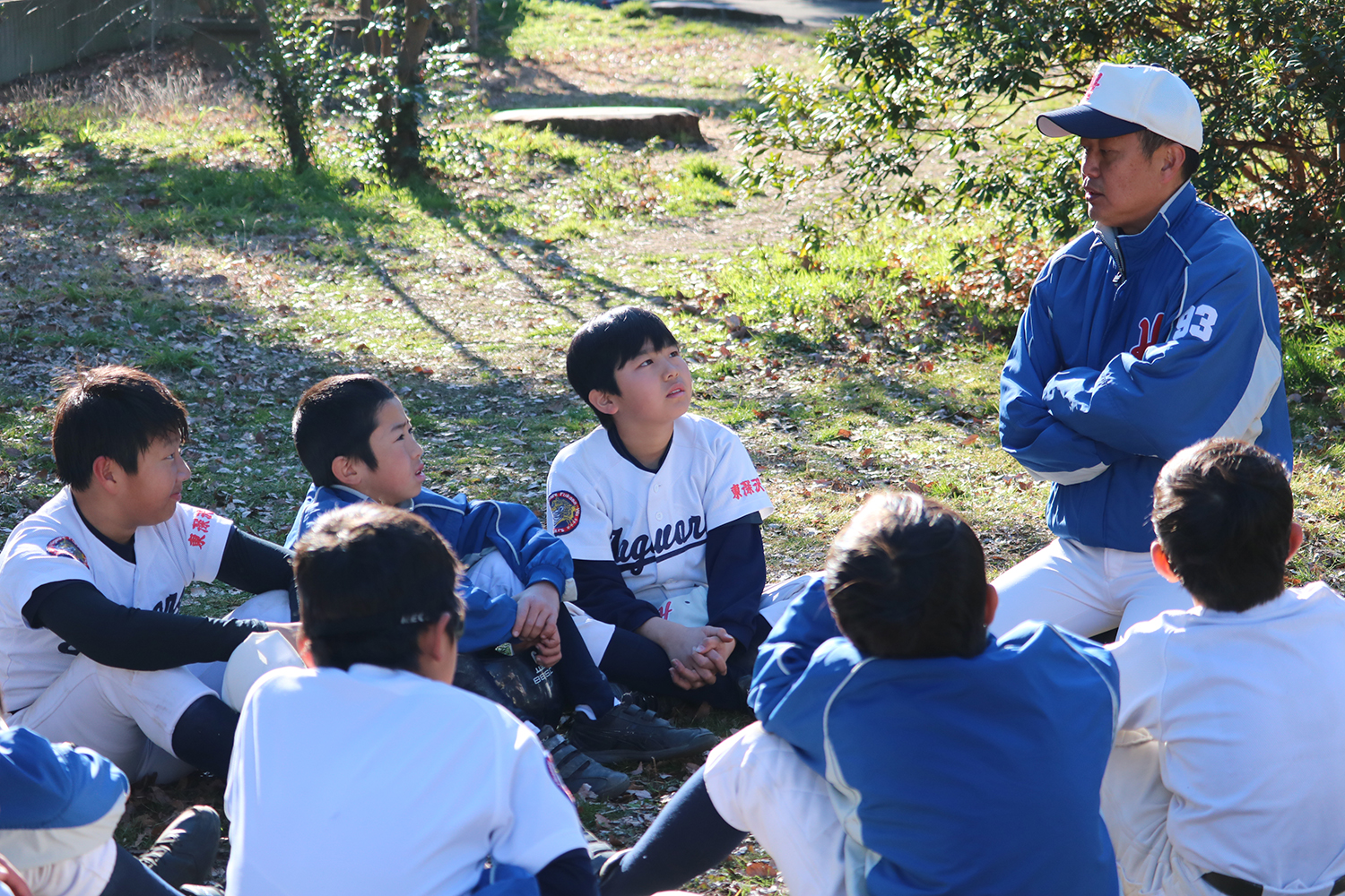 練習試合でのひとこま