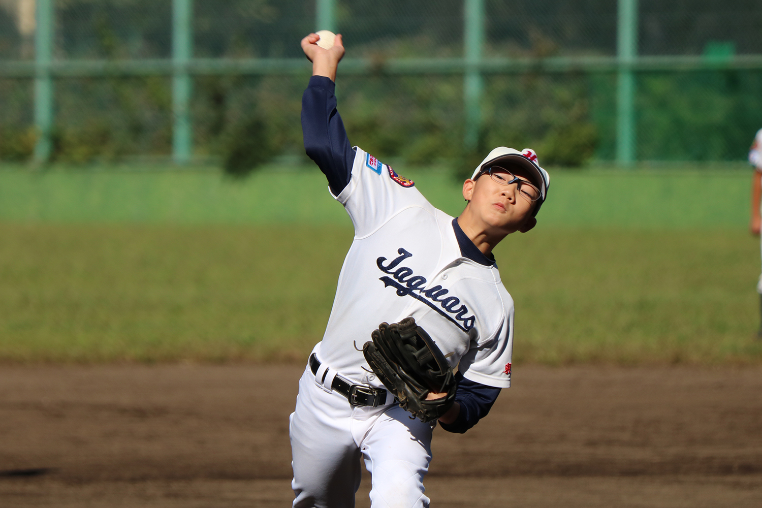 親睦リーグ戦のひとこま