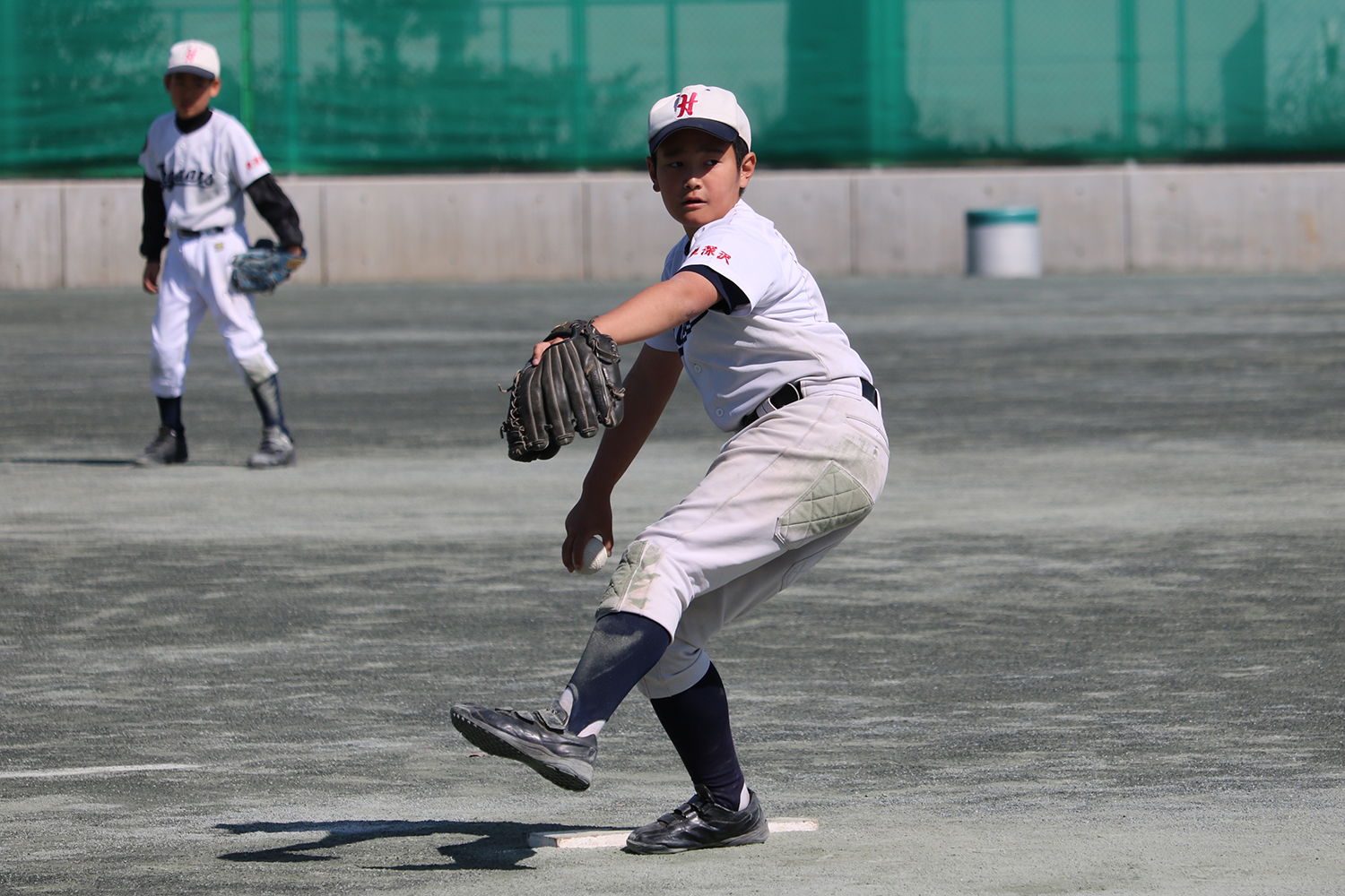 練習試合でのひとこま