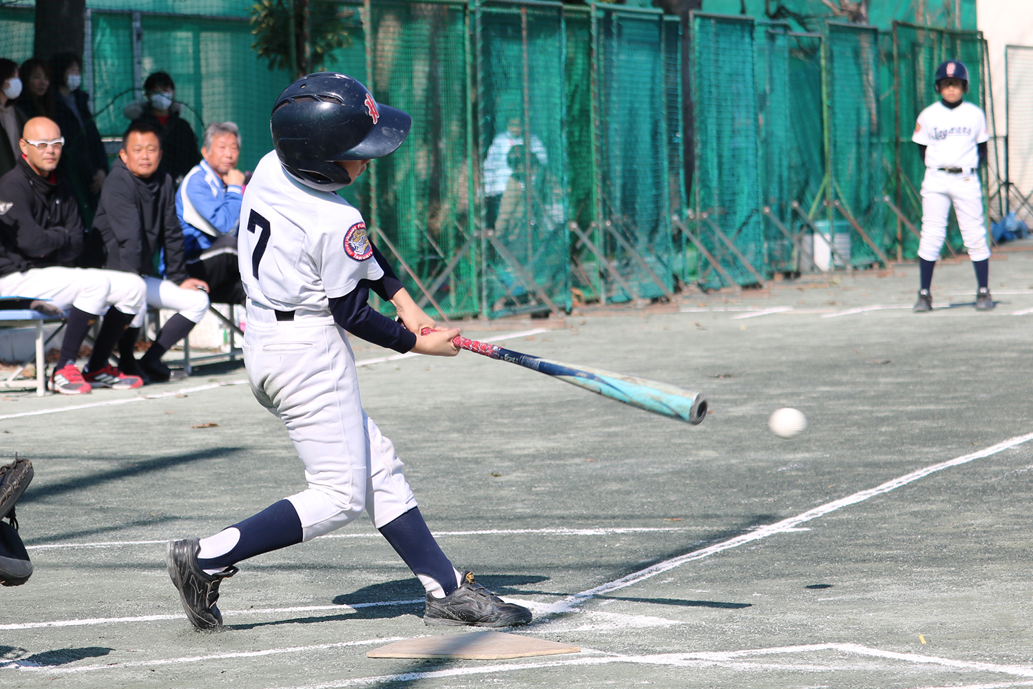 練習試合でのひとこま