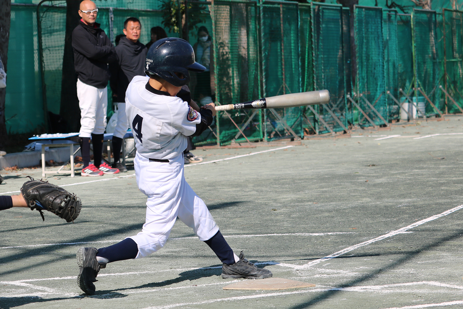 練習試合でのひとこま