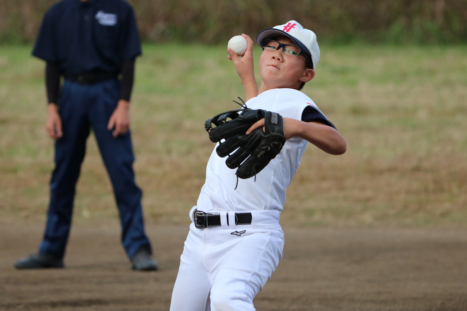 親睦リーグ戦のひとこま