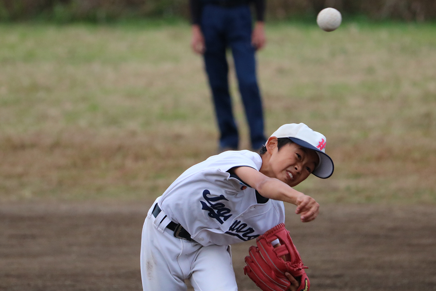 親睦リーグ戦のひとこま
