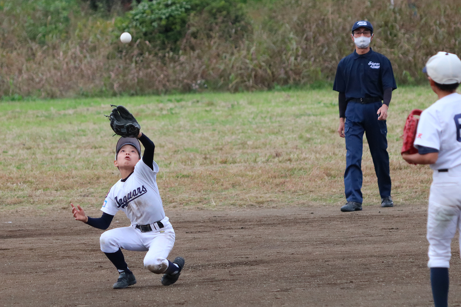 親睦リーグ戦のひとこま