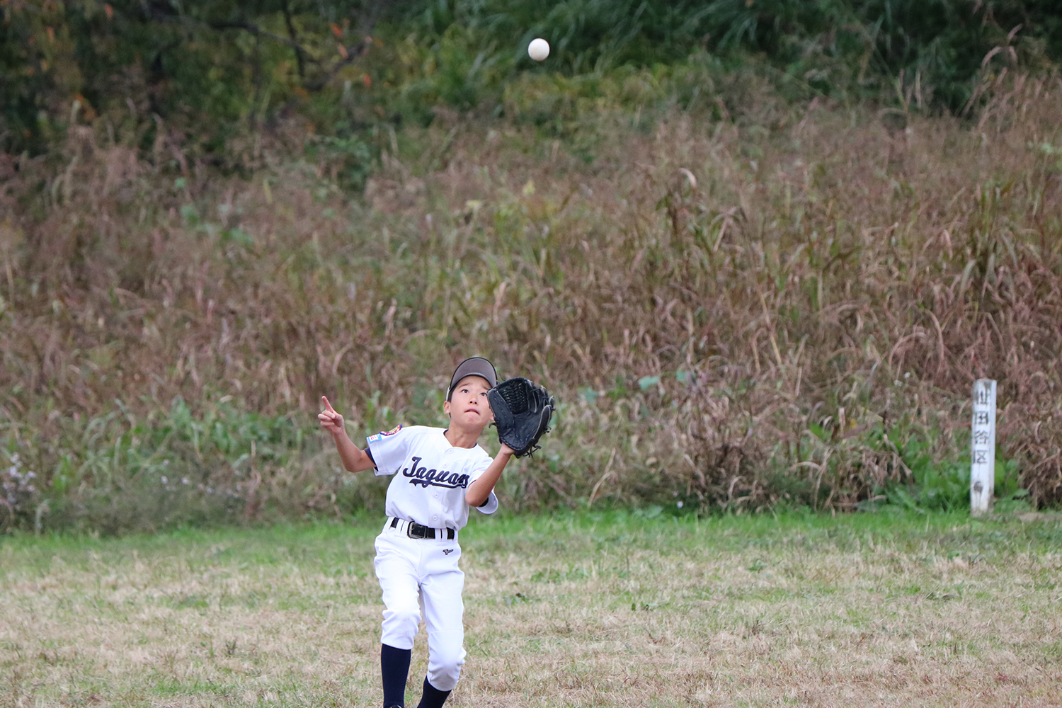 親睦リーグ戦のひとこま