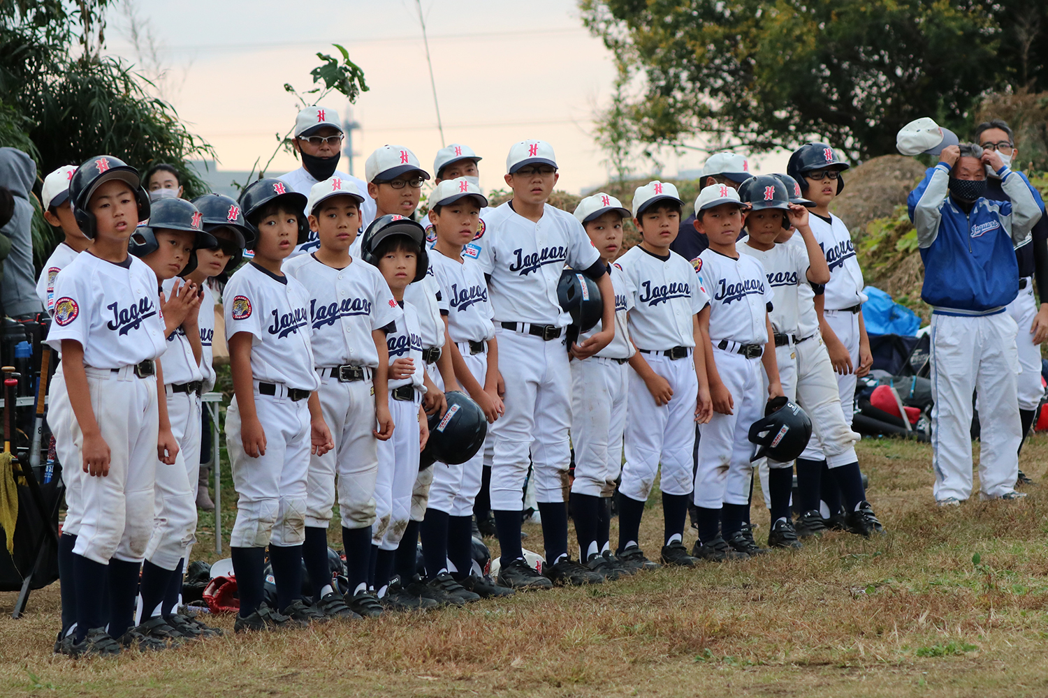 親睦リーグ戦のひとこま