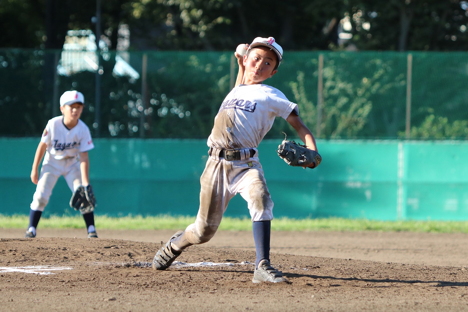 親睦リーグ戦のひとこま