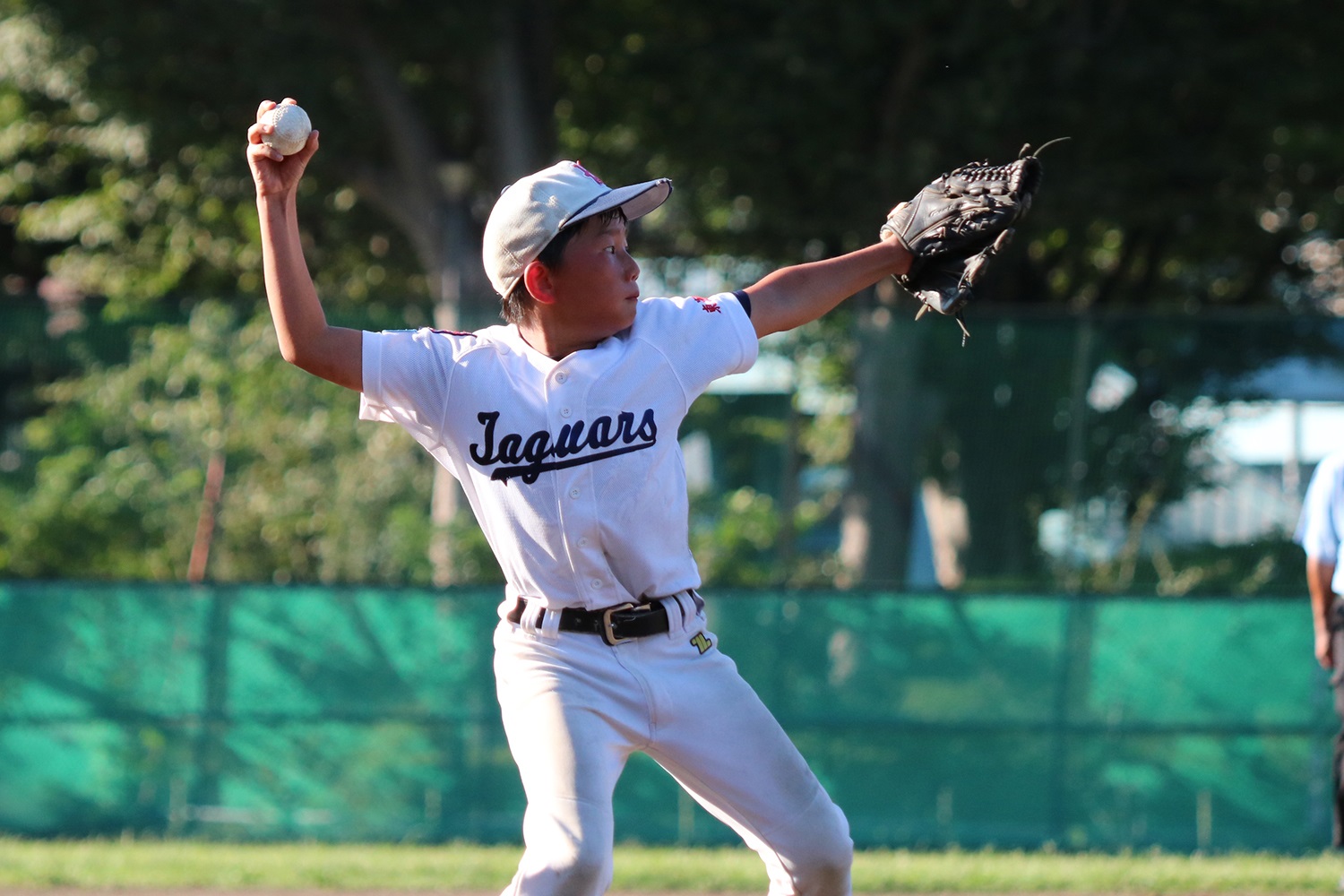 親睦リーグ戦のひとこま