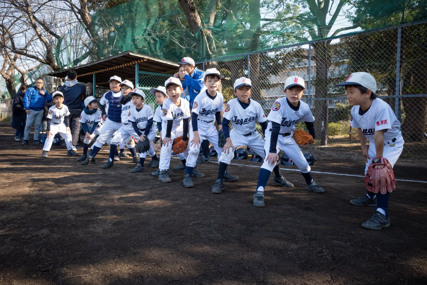 練習試合でのひとこま