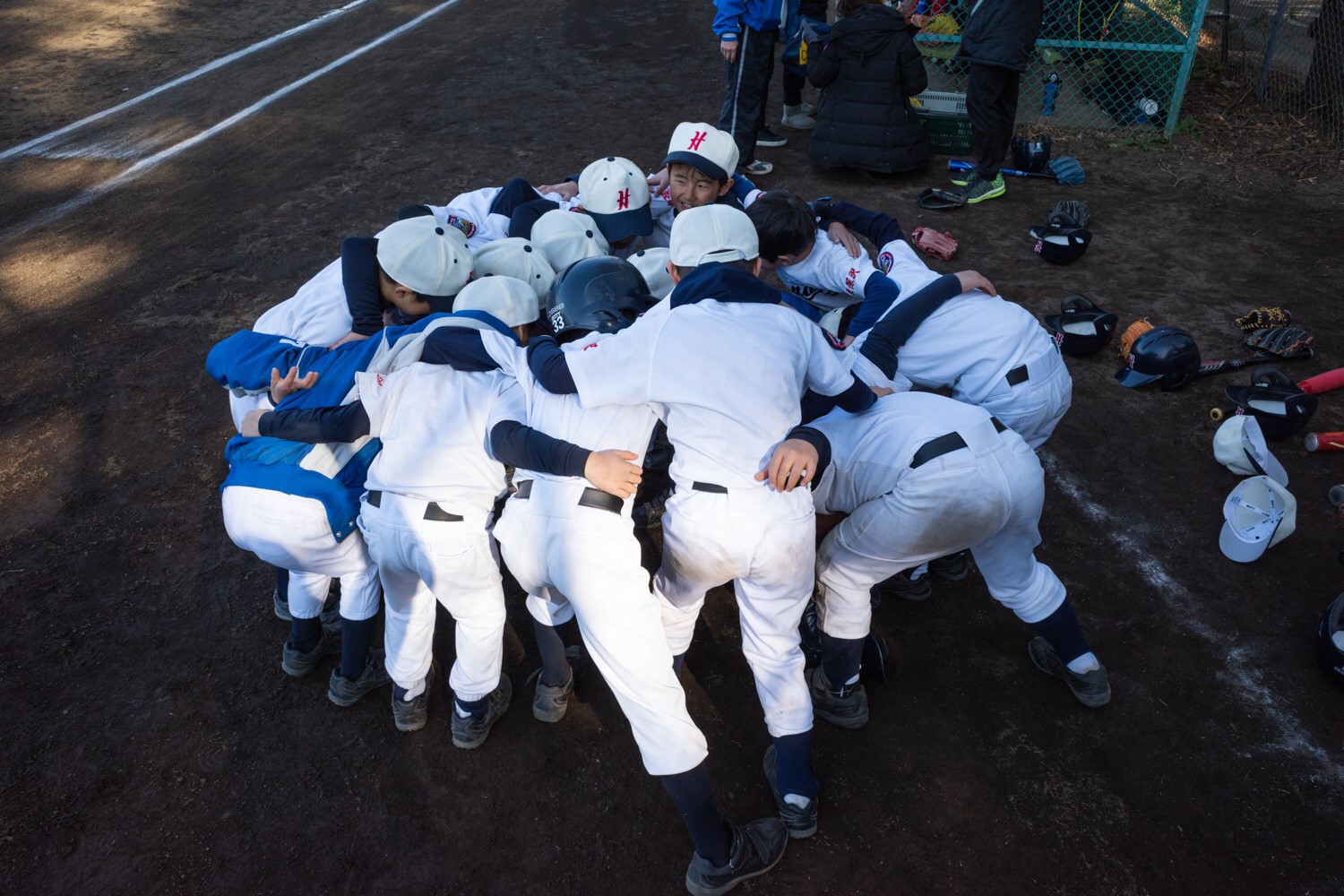 練習試合でのひとこま