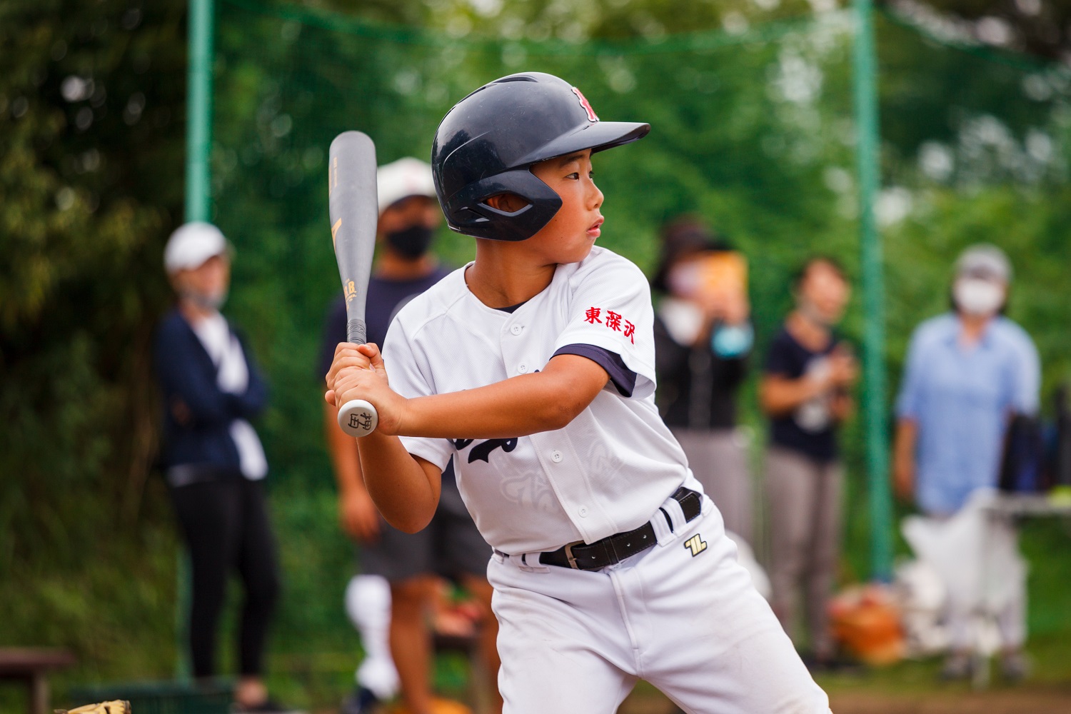 親睦リーグ試合でのひとこま