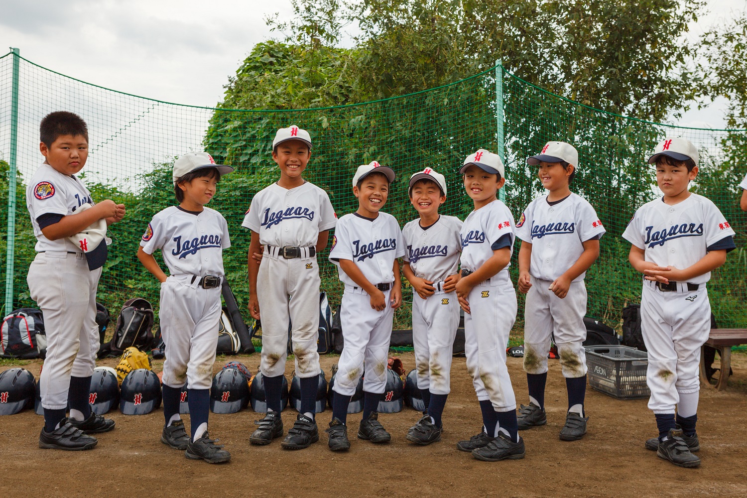 親睦リーグ試合でのひとこま