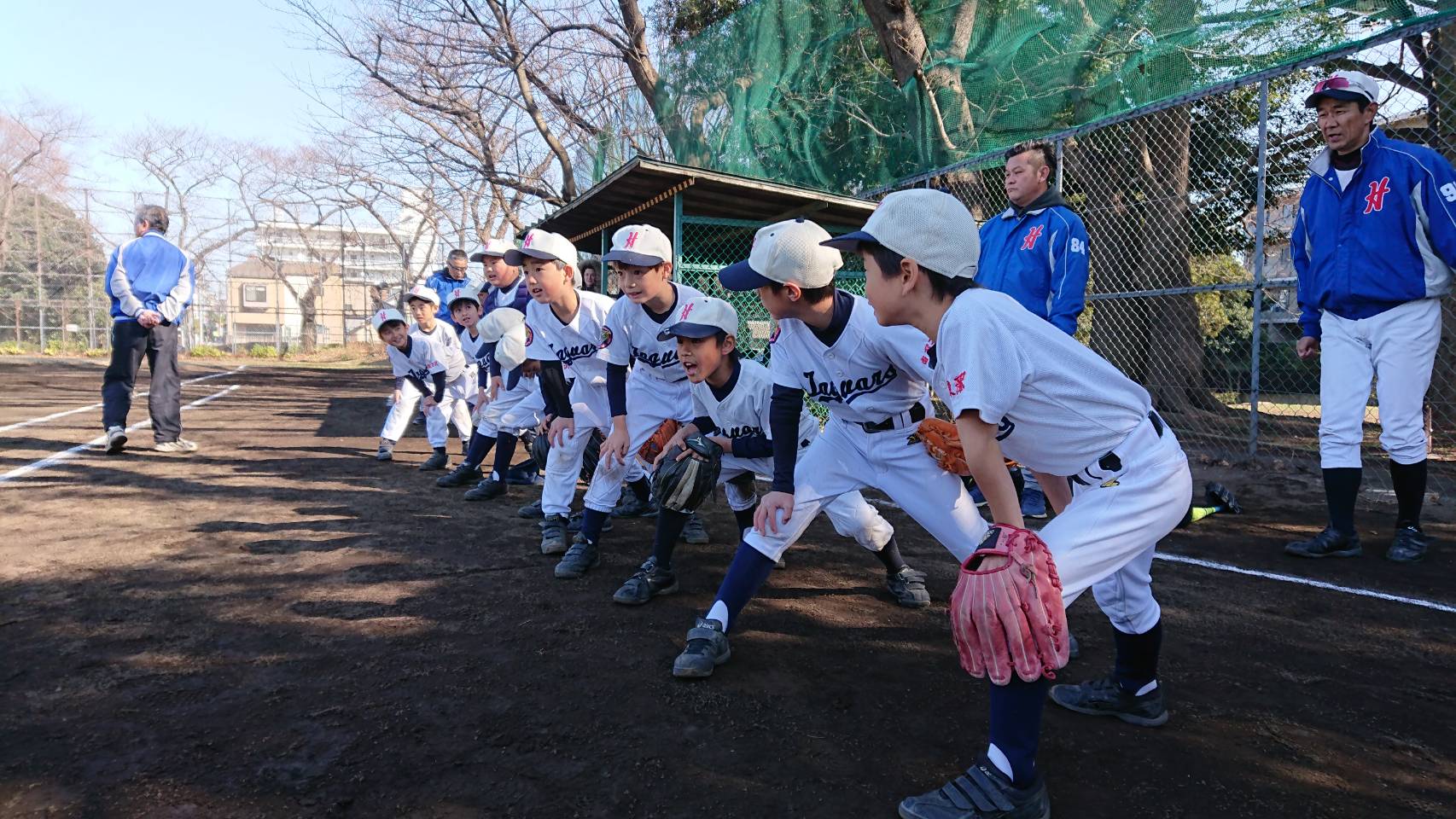 練習試合でのひとこま