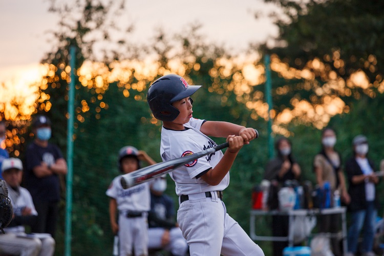 親睦リーグ試合でのひとこま