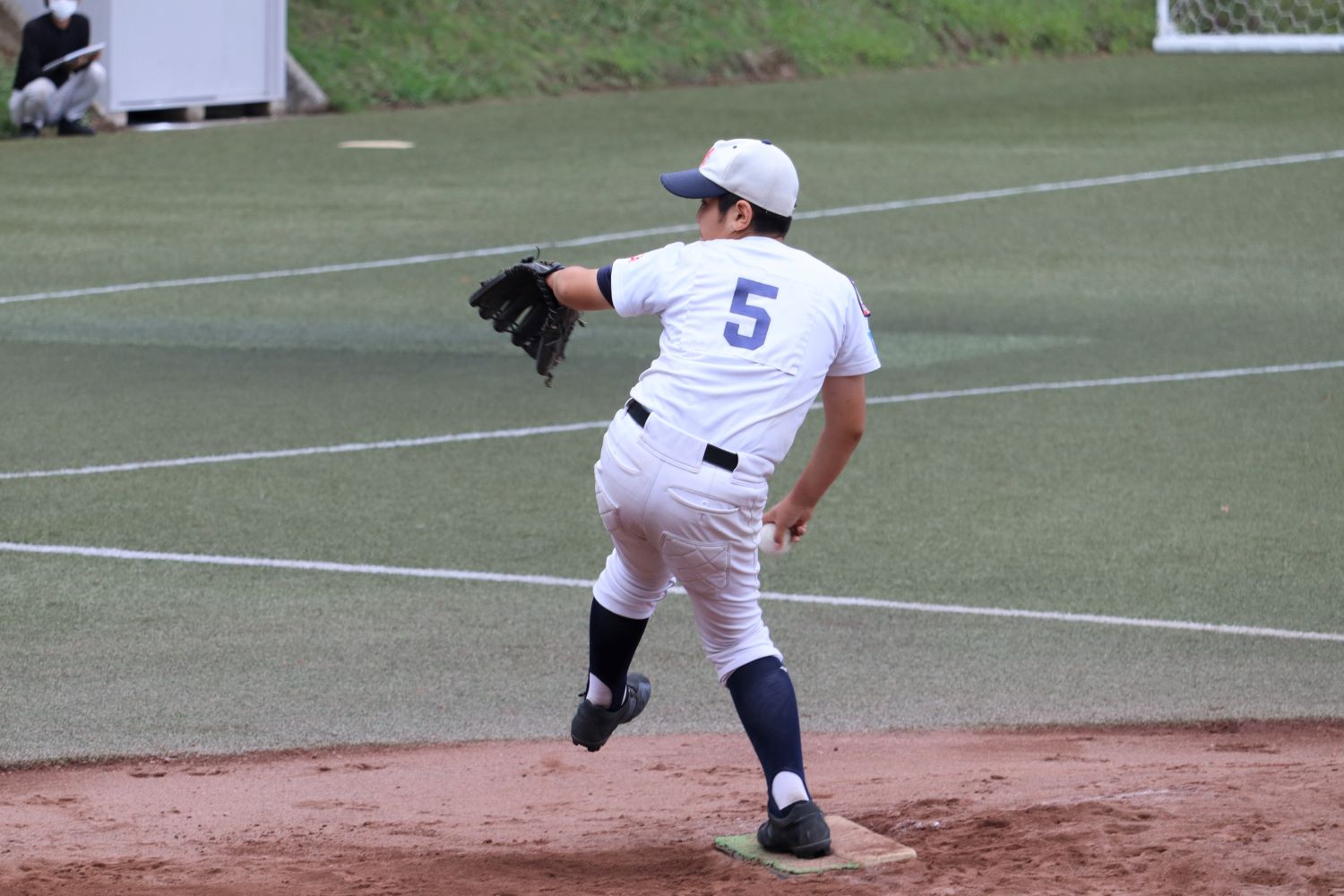 親睦リーグ戦のひとこま