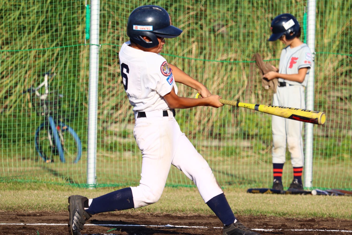 親睦リーグ戦のひとこま