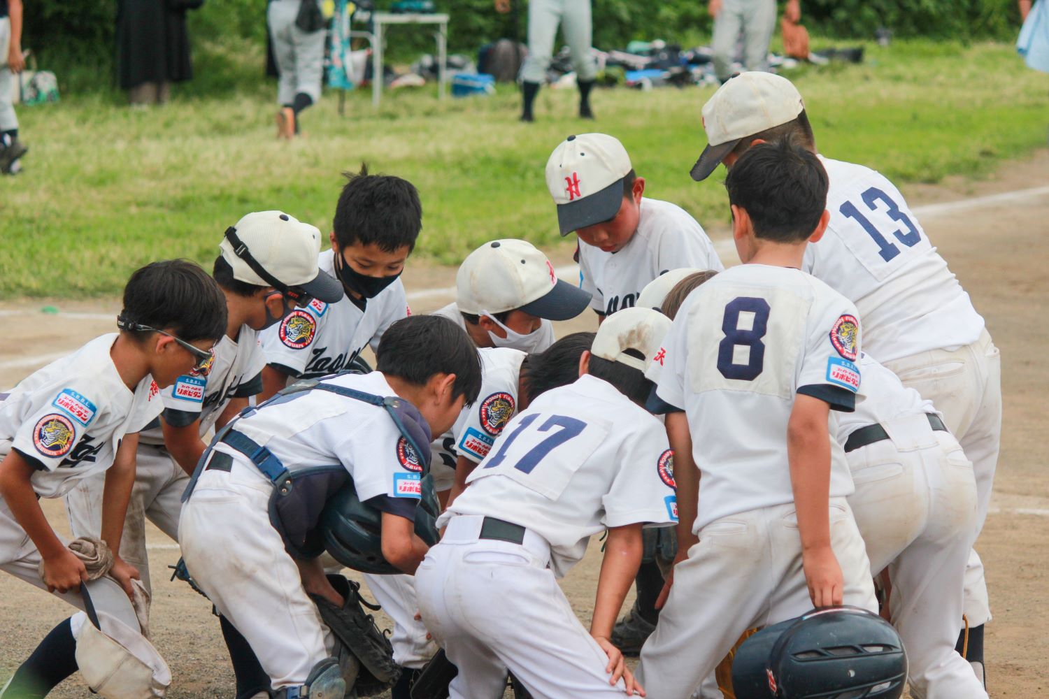 親睦リーグ戦のひとこま