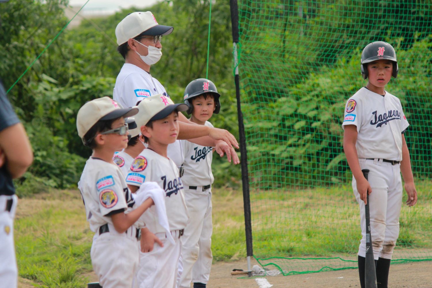 親睦リーグ戦のひとこま