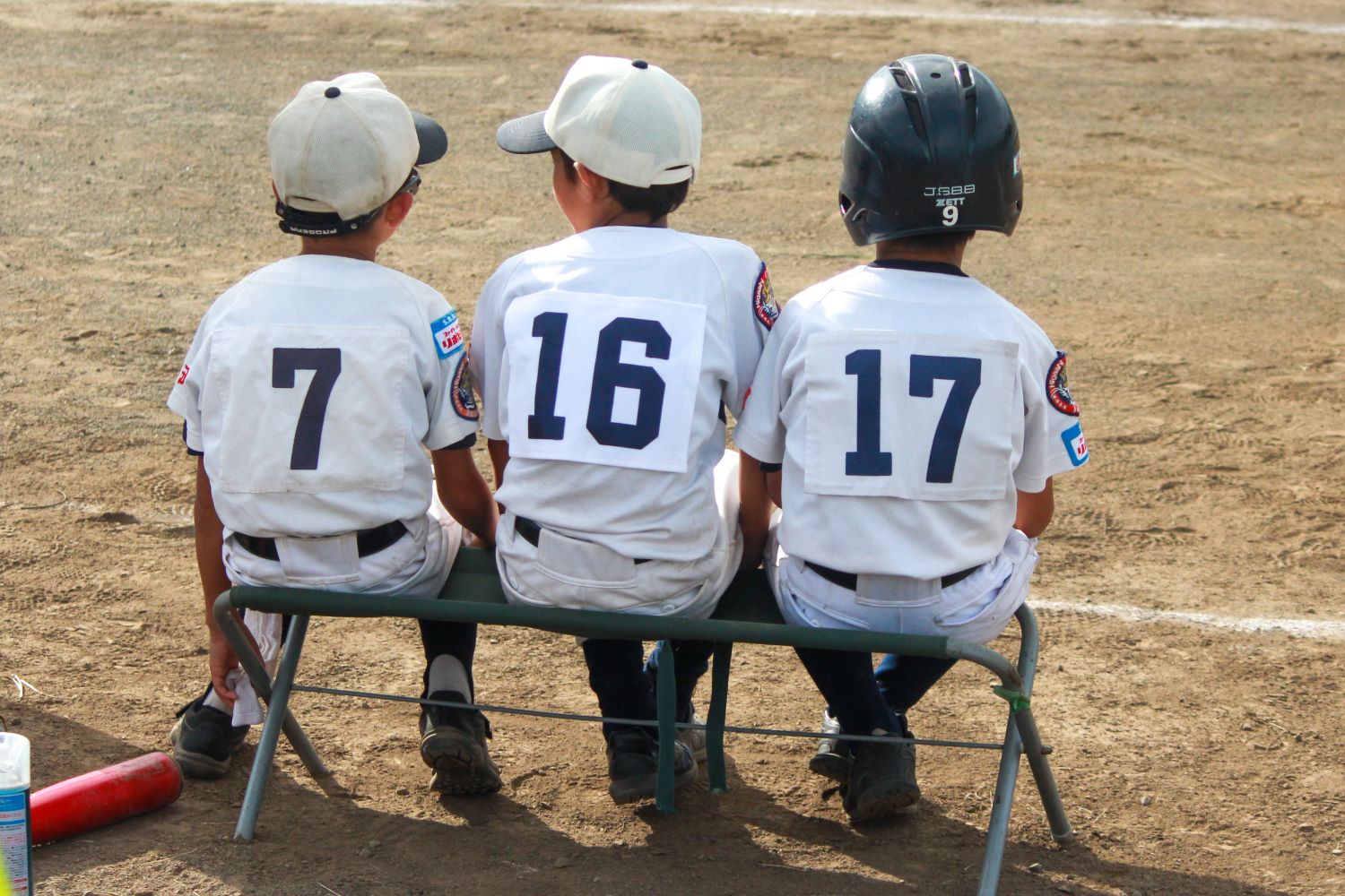 親睦リーグ戦のひとこま