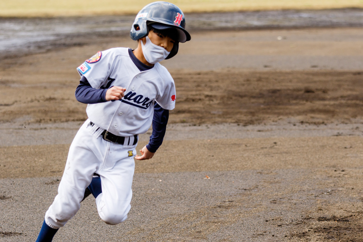 親睦リーグ戦のひとこま